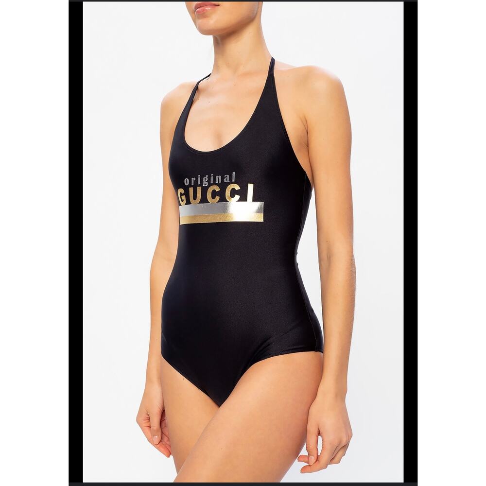 Gucci One Piece Swimsuit Size Medium Authentic - Picture 3 of 11